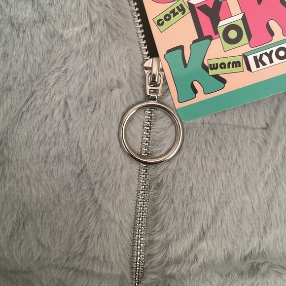 Super cute green super soft cropped jacket - Picture 6 of 8